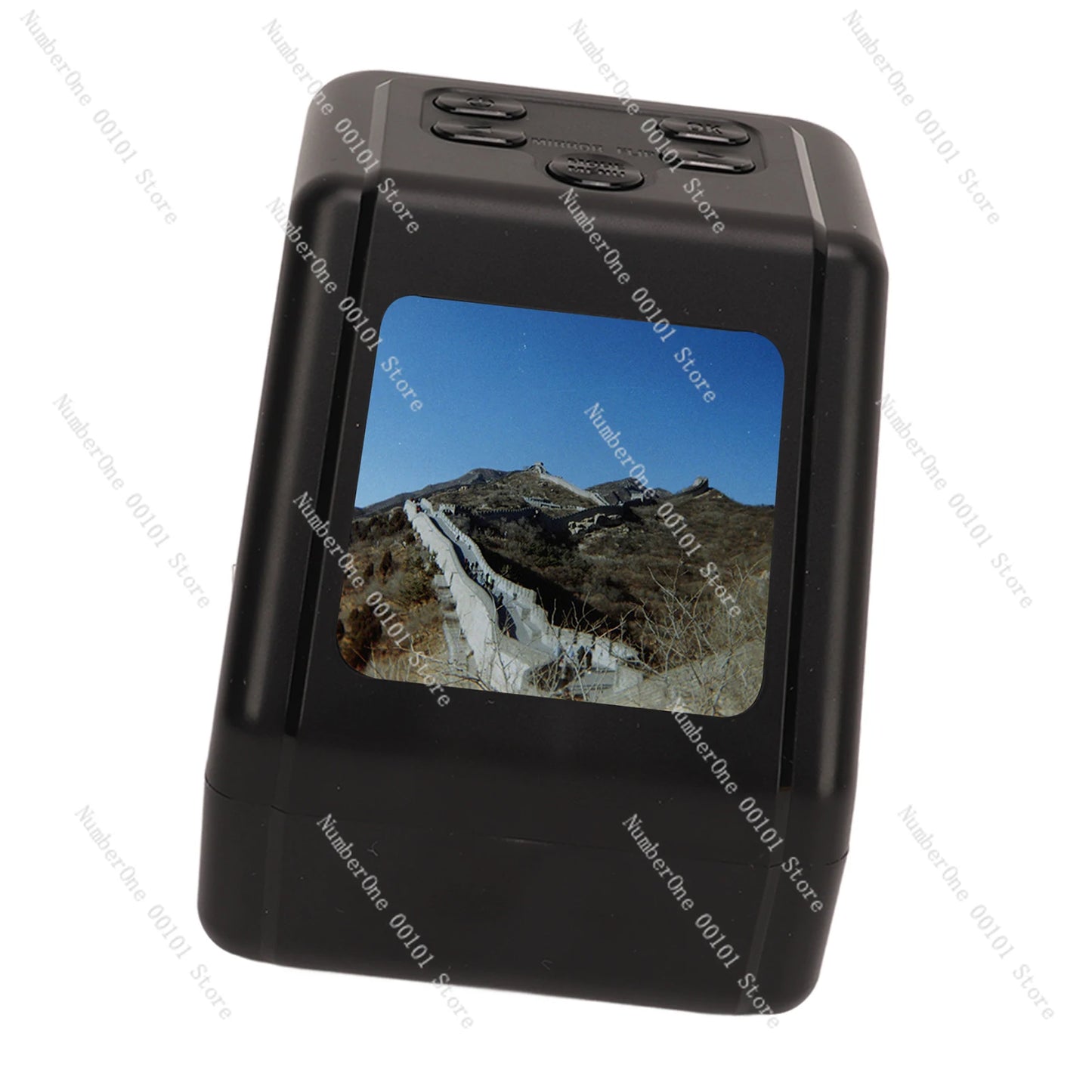 Film Scanner 2in Screen Slide Scanner Convert 135 126 110 8mm Slides to 22MP JPG Digital Photo Negative Scanner