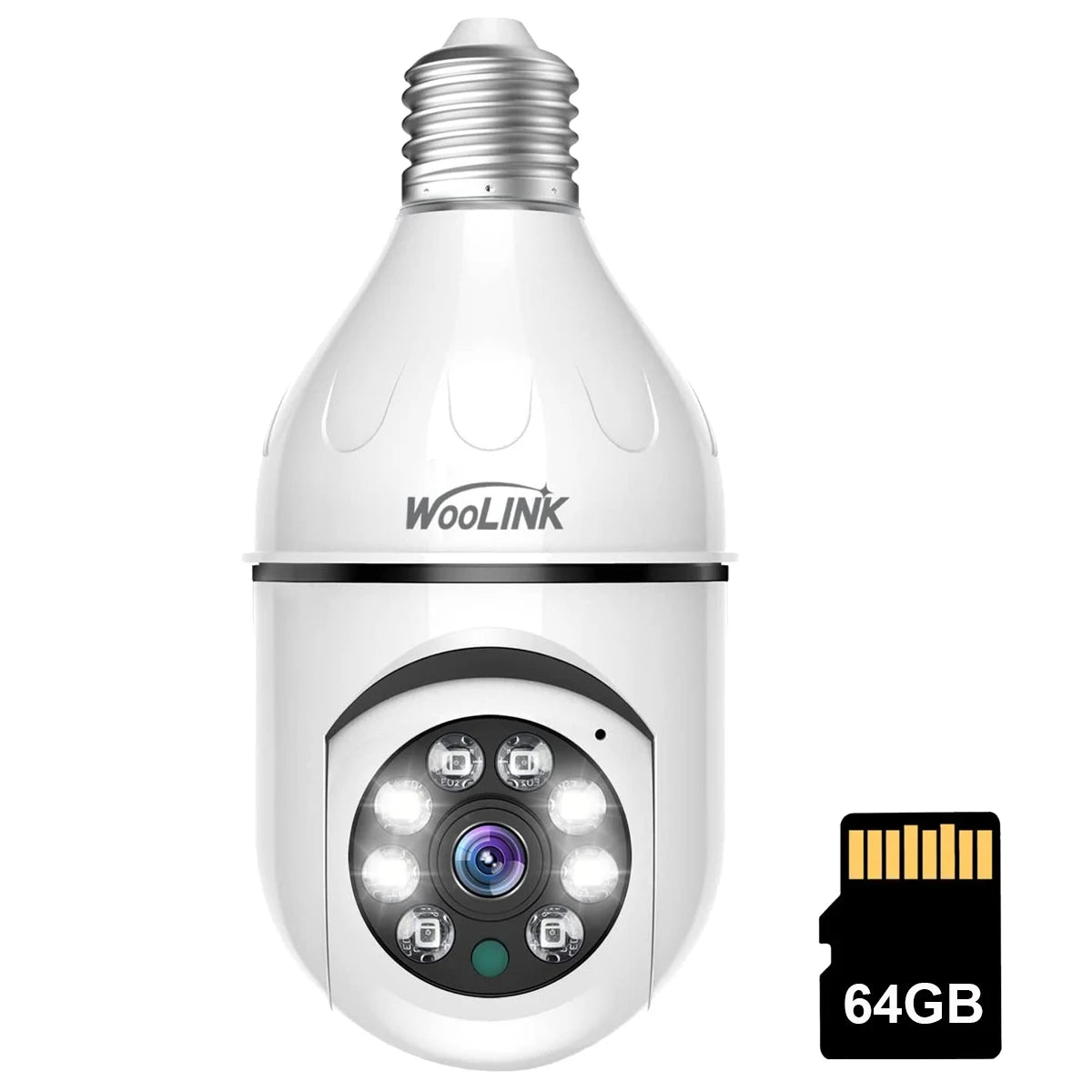 Smart Home 2.4G E27 Bulb Wifi Surveillance Camera 1080P HD Night Security Video Surveillance Supprt Two Way Audio Mobile Motion