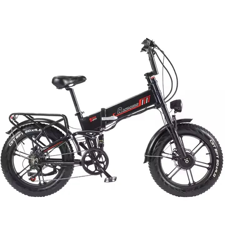 Electric EU UK Stock Bike 2025 Best Selling Electric Bike  YX20M PLUS 48V 2000W 20Ah 4.0 Tyre Wheel Fat Tire