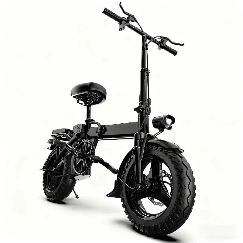 New Arrival Cheap Electric Bike,48v Aluminum Alloy 1000w Peak Motor Ebike,adjustable Front Brake Seat,folding Electric Bicycle