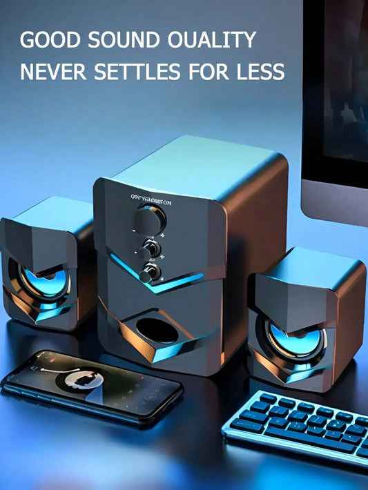Computer, laptop, speaker, USB powered 3.5mm audio interface suitable for devices with 3.5mm audio interface