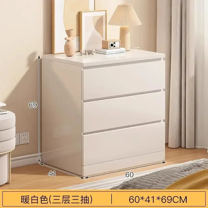 Modern Chest Cabinet Living Room Storage Locker with Drawers Sideboard Buffet Cabinet for Living and Dining Room Indoor Entryway