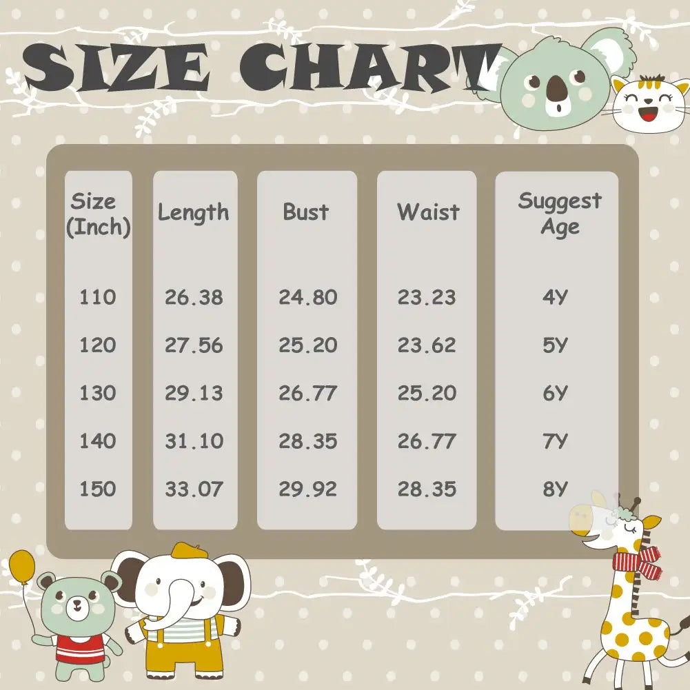 Baby Girls Summer Ruffle Sleeve Cotton Dress Swing Casual Girl Sundress with Belt for 4-8 Years Girls Colorful