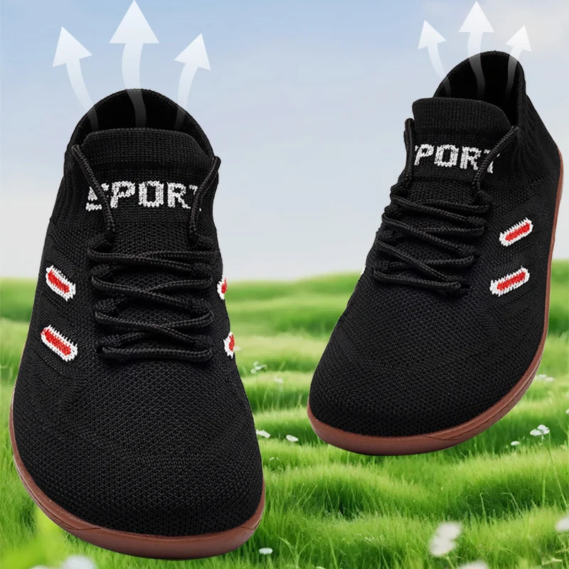 Women Wide Toe Barefoot Shoes For Men Women Outdoor Trail Running Minimalist Walking Shoes Lightweight And Breathable