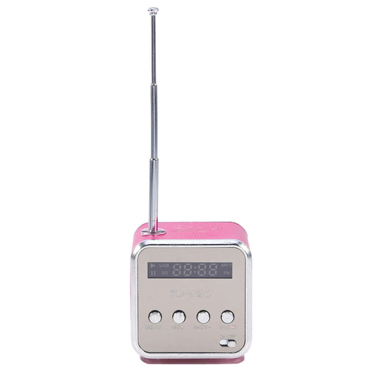 Music Player  Speaker Music Player  Speaker Music Player Portable FM Radio PC Fashion Support TF Card and U Disk
