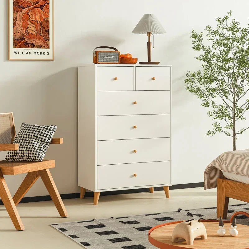 Modern Chest Cabinet Living Room Storage Locker with Drawers Sideboard Buffet Cabinet for Living and Dining Room Indoor Entryway