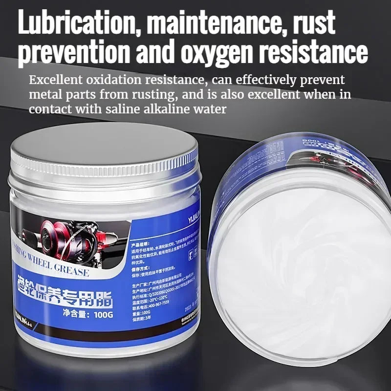 Fishing Reel Grease Kit Grease 100g Fishing Reel Oil Effective Care Accessories Fishing Reel Lubricant