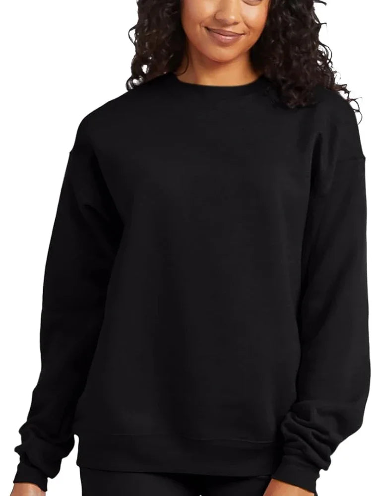 Fleece, Cotton-Blend Pullover, Crewneck Sweatshirt for Men (1 Or 2 Pack)