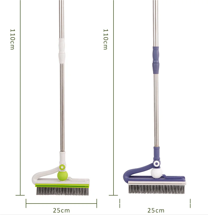 Bathroom Floor Brush For Kitchen Multi-functional  Brush The Ground Seam Brush Tile Long Handle Wall Wash Toilet Cleaning