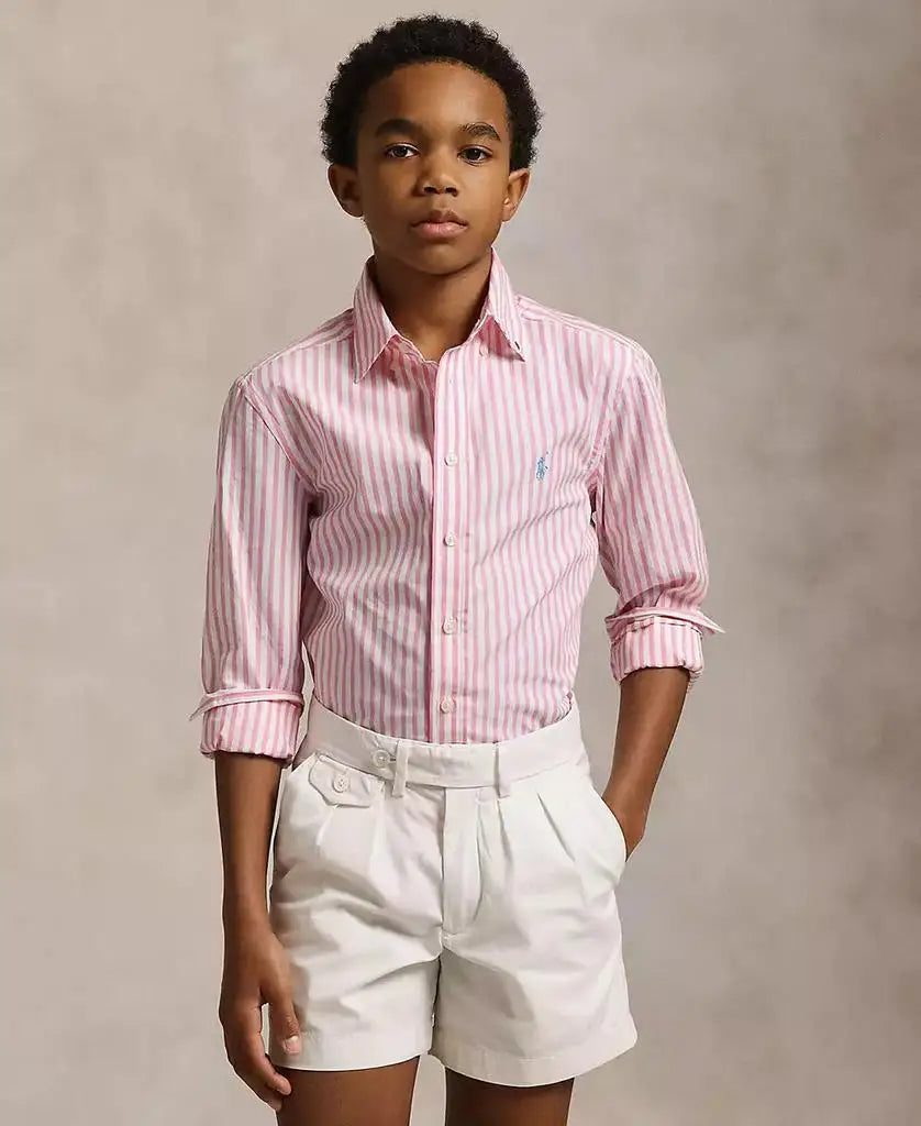 Polo Ralph Lauren | Big Boys Plaid Cotton Poplin Shirt