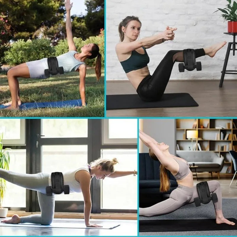 Hip Thrust Belt for Squats Glute Bridges Multi-Functional Yoga Belt Anti-Slip Padding Glute Workout Home Gym Fitness Equipment