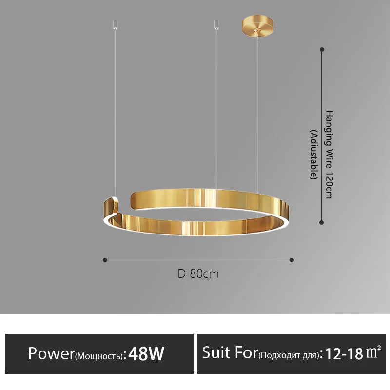 Minimalist restaurant lamp modern minimalist Nordic bar dining room dining table lamp designer C-word restaurant chandelier