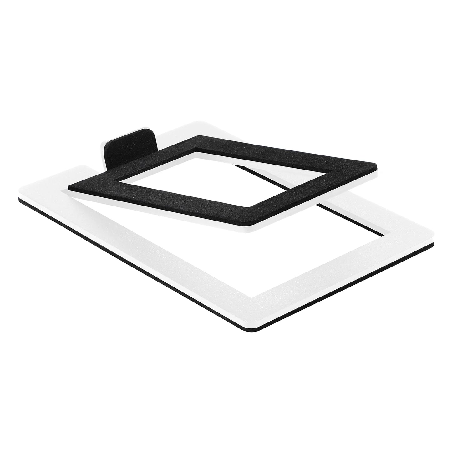 Speaker Base Bracket Enhance Spatial Sound Effects and Shock Absorption, For Computer Speakers Support and Desktop Audio Stand