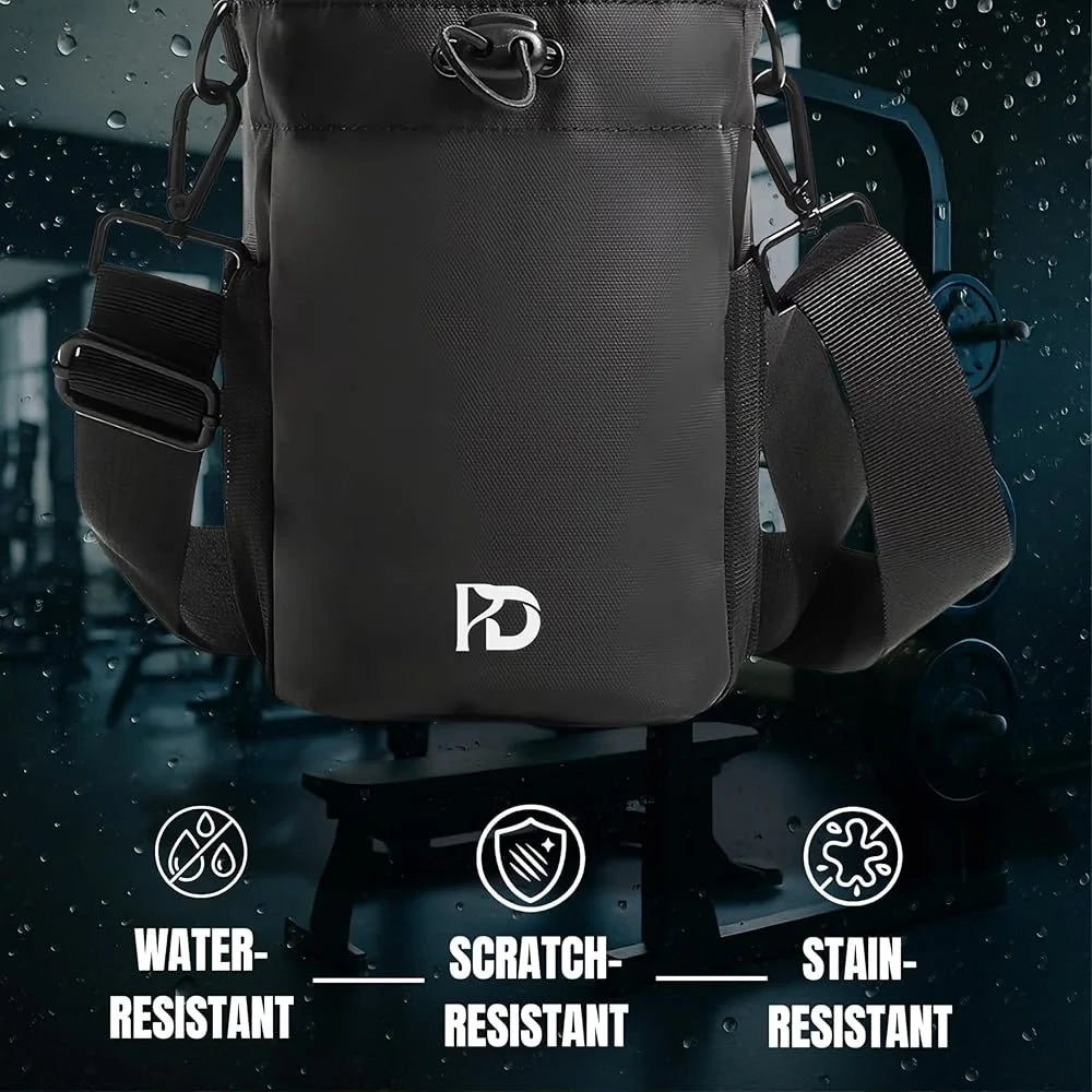 Magnetic Gym Bag Men Women with Easy Access Compartments Water Bottle Holder Lightweight Durable Fitness Travel Bag