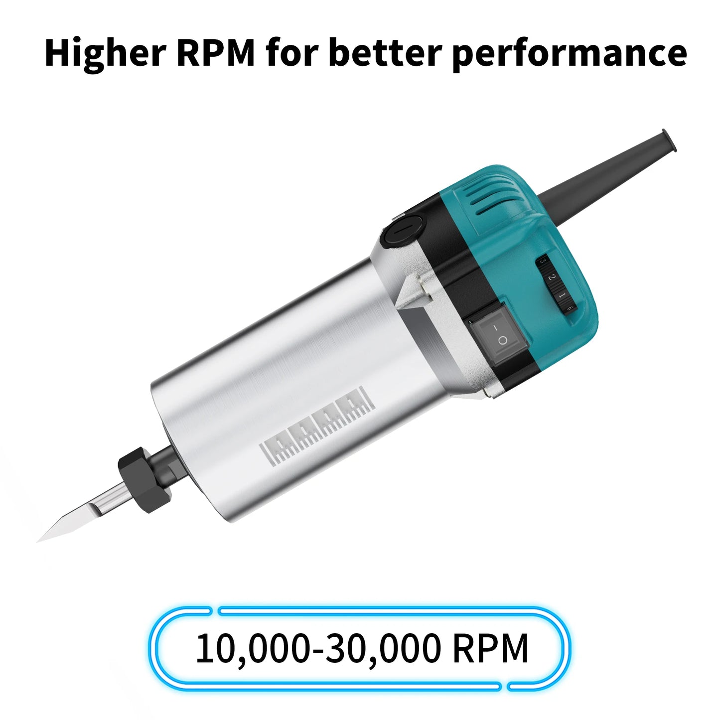 Twotrees 30000RPM Wood Router Trimmer Kit 800W Spindle for CNC Machine TTC450 TTC450PRO Engraver Wood Router Compact Router Tool