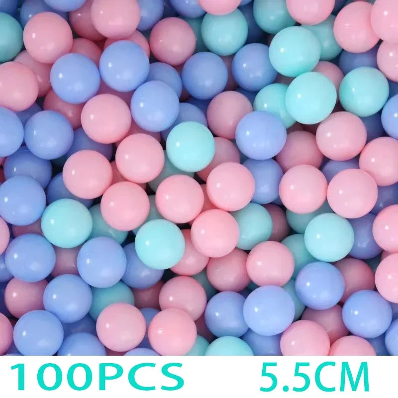 Eco-Friendly Colorful Ball Soft Plastic Pool Ball Funny Baby Kid Swim Pit Toy Thicken Balls Play House Outdoors Tents Kids Toys