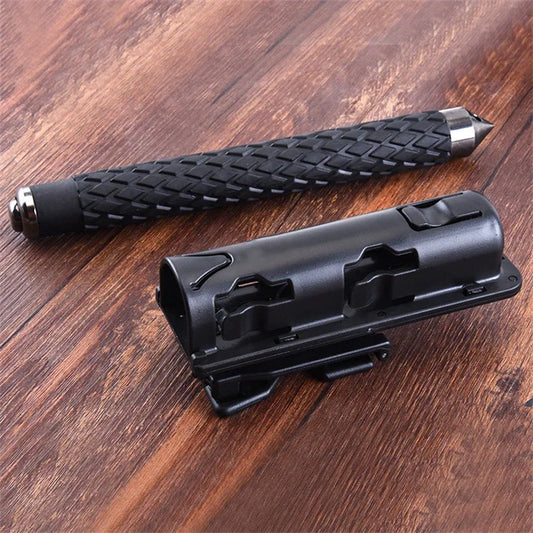 360 Degree Rotation Retractable Baton Case Holster Universal  Extensible Baton Holder Self Defense EDC Outdoor Survial Tool