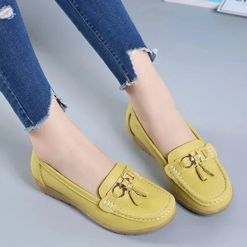 Women's Slip-On Loafers Ballet Flat Moccasins Casual Sneakers Flat Shoes for Women Zapatos Mujer Comfortable Footwear