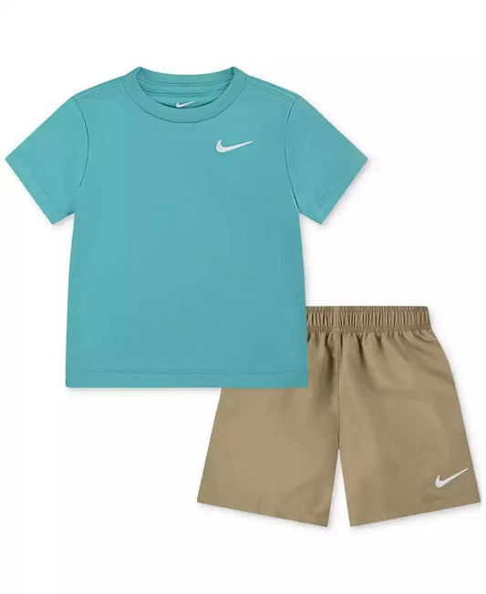 Nike | Little Boys Dri-FIT T-Shirt & Woven Shorts, 2 Piece Set