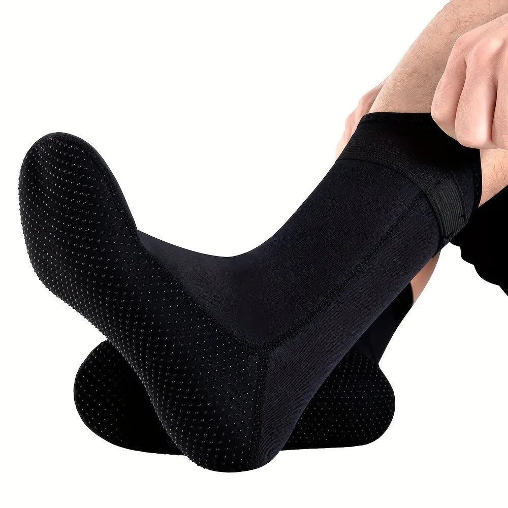 3mm Neoprene Diving Socks Wetsuit Men Women Surf Shoes Thermal Quick Dry Non-slip Swimming Boots Aqua Shoes Warm Beach Sock