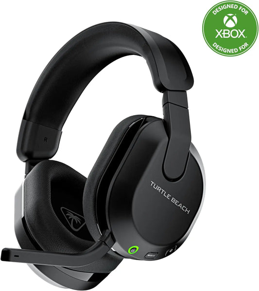 Wireless Gaming Headset for Xbox, PC, PS5, PS4 & Mobile - Bluetooth, 80-Hr Battery, Noise-Cancelling Mic - Black