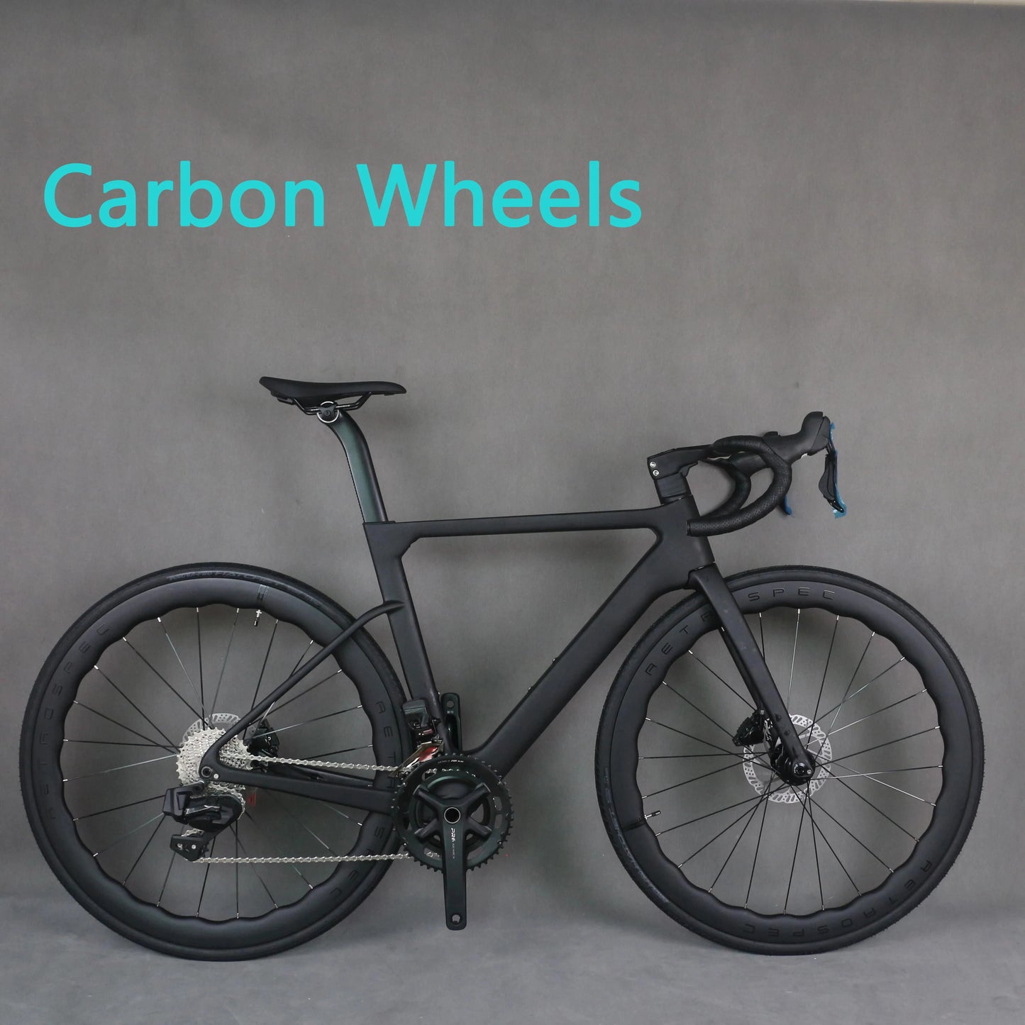 24 speed TT-X42  Bicycle Full Carbon Light Weight Road Bike With WheelTop Wireless Electric Group Set  carbon wheels
