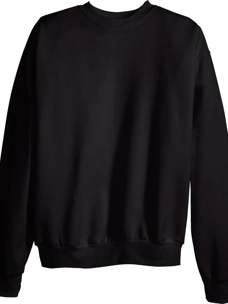 Fleece, Cotton-Blend Pullover, Crewneck Sweatshirt for Men (1 Or 2 Pack)