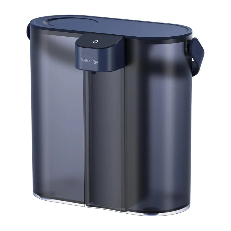 Waterdrop Compact Electric Water Filter Pitcher, 200-Gallon Rechargeable Powerful Dispenser, NSF/ANSI 42&53&401, Reduce PFAS