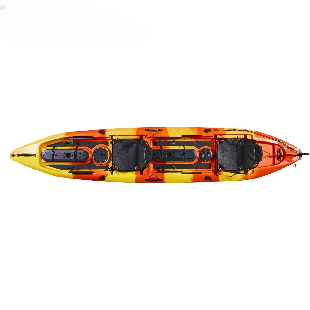 2 Person Kayak Sit on fishing kayak, 3person tandem pedal kayak Sale