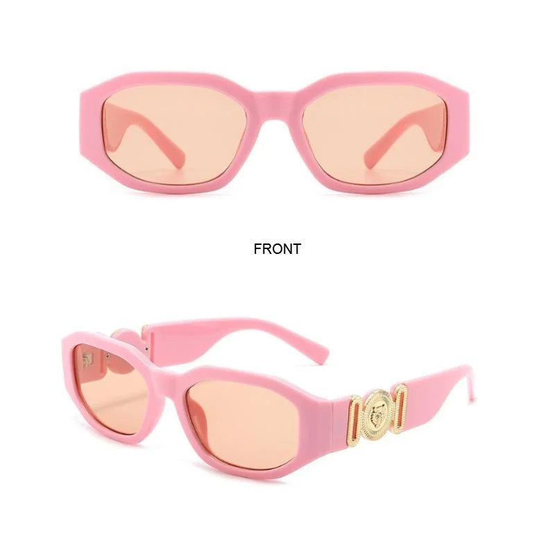 Women Summer Sunglasses Rectangle Fashion Sun Glasses Unique Irregular Designer Eyewear