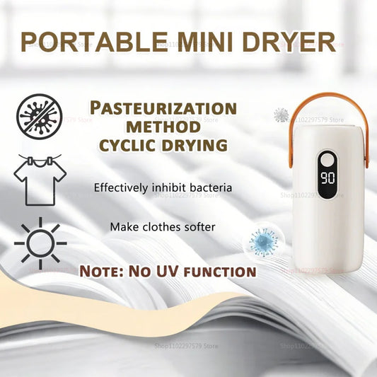 Electric Clothes Dryer Foldable Clothes Dryer for Light Clothes Underwear Baby Clothes for Apartments Travel Dorm RV