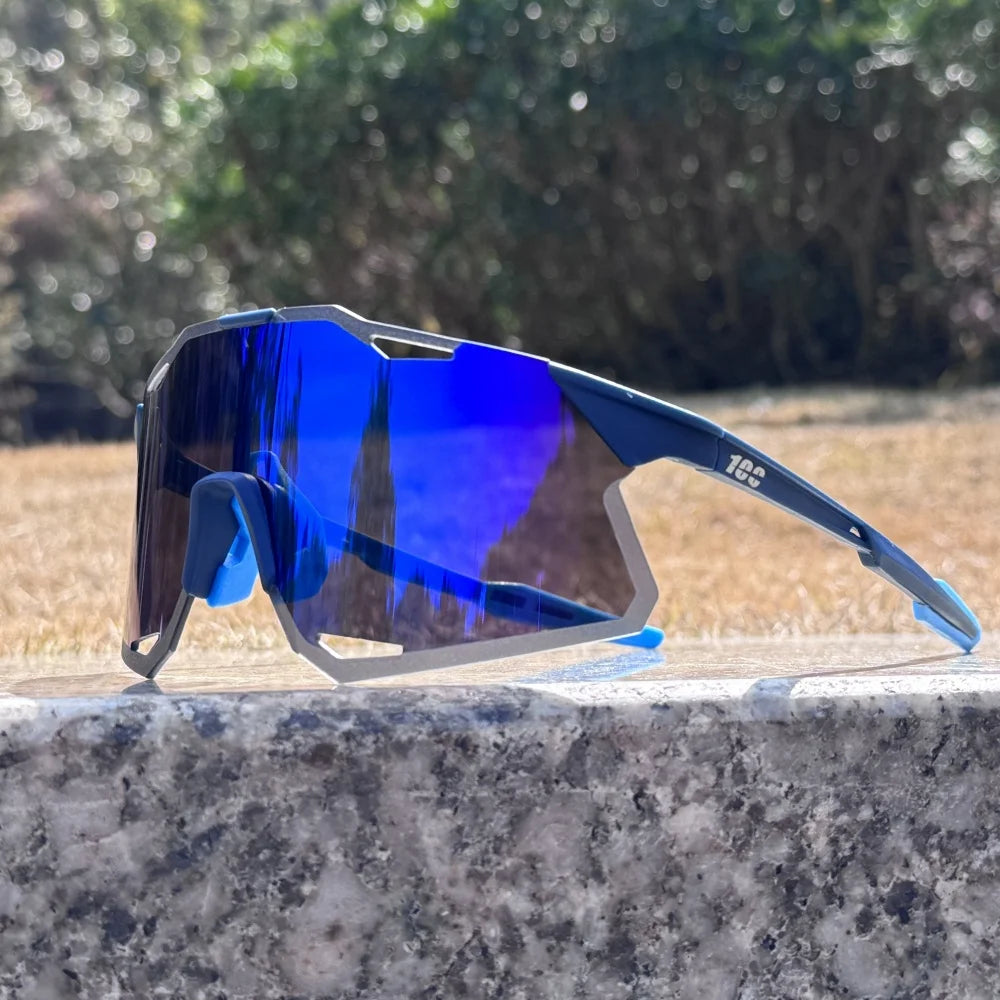 Outdoor 100 Cycling Sunglasses Men Women MTB Glasses Road Bike Cycling UV400 Goggles Bicycle Mountain Sports Hiking Eyewear