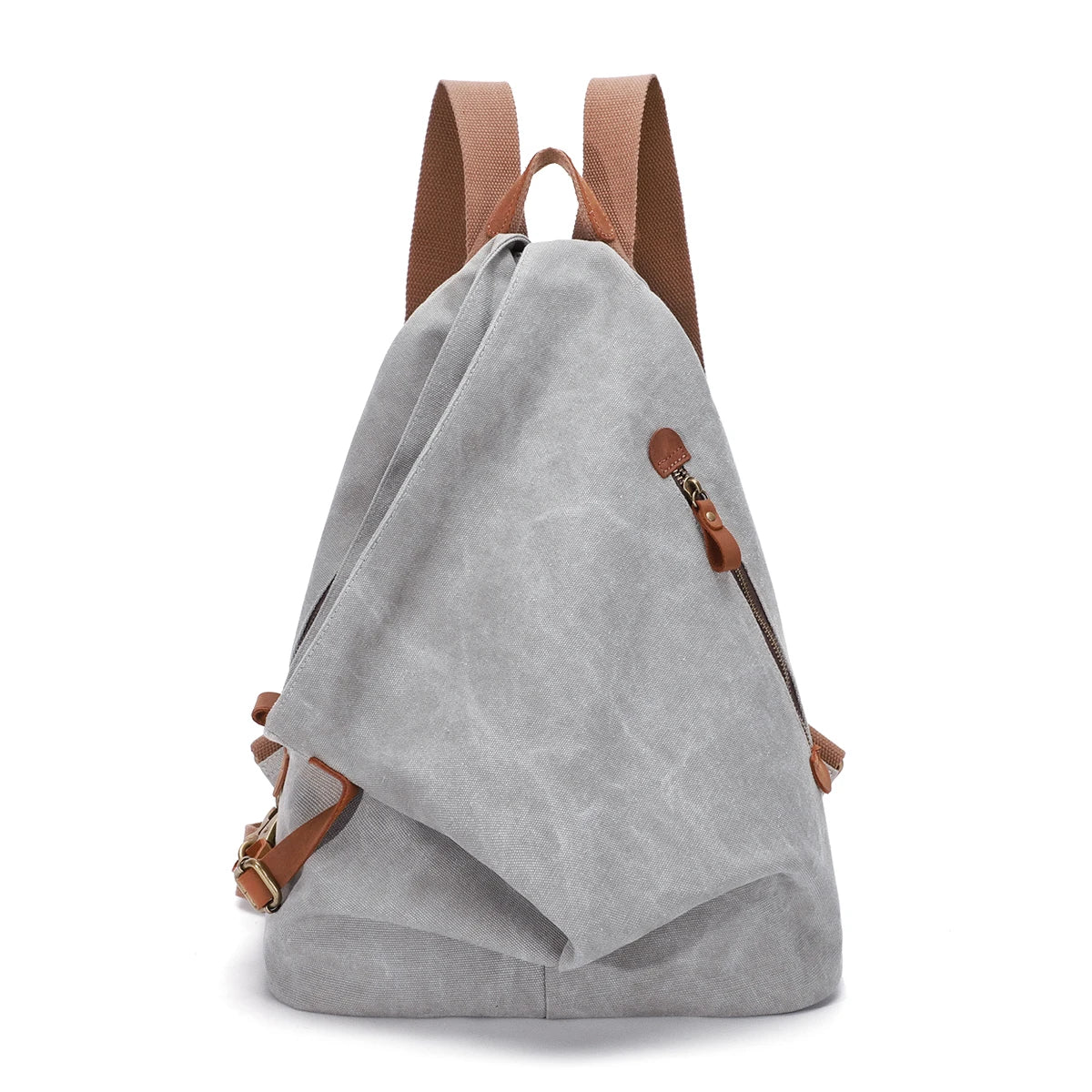 KL928 Canvas Vintage Backpack – Large Casual Daypack Outdoor Travel Rucksack Hiking Backpacks for Men Women