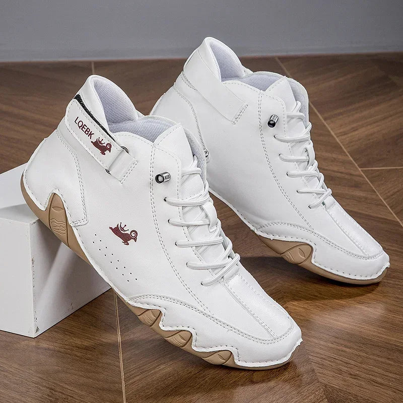 2025 New Fashionable Sports and Leisure Shoes for Men Women Comfortable and Breathable High Top Shoes Anti Slip Walking Shoes