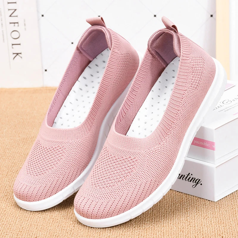 Fshion Women's Summer Footwear Platform Loafers Ladies Ballet Flats Female Sneakers Comfortable And Elegant Women's Shoe