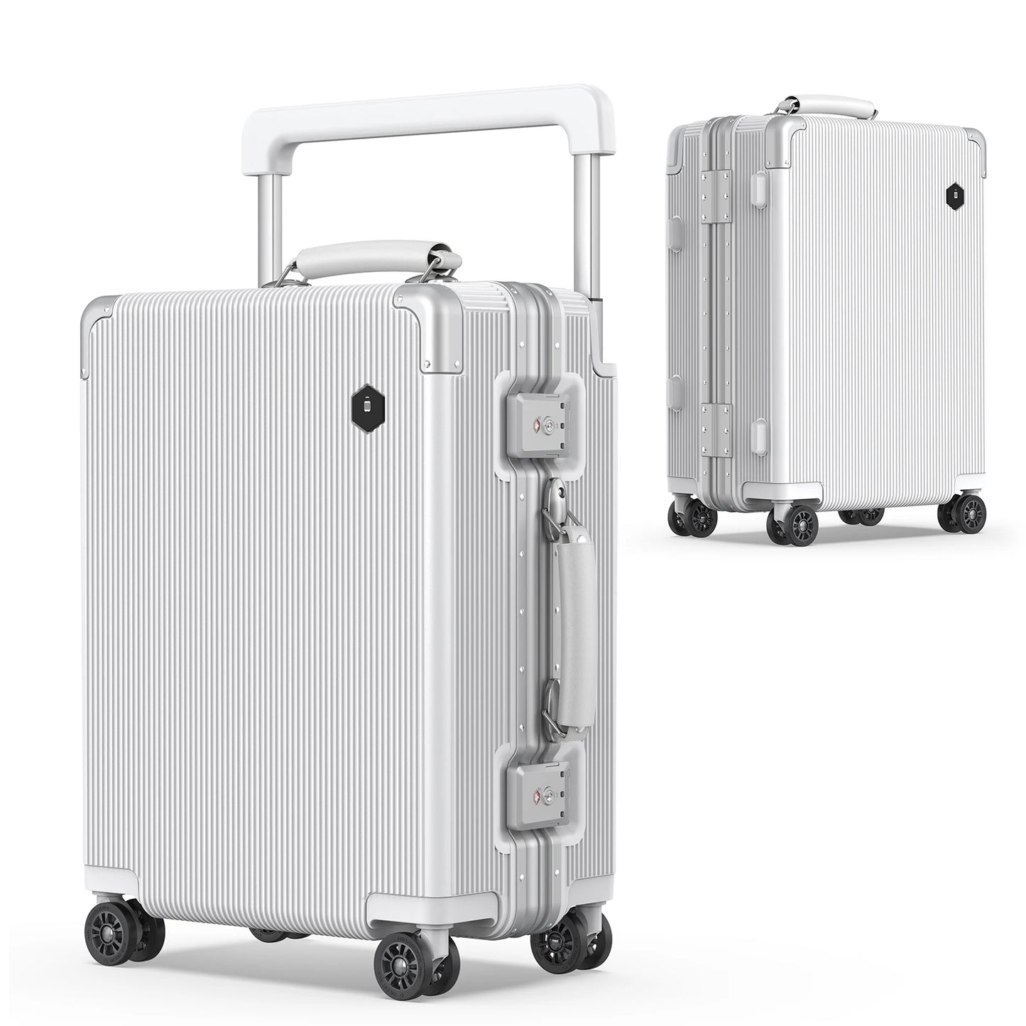 20-Inch LA Fashion Carry-On Luggage - Spacious, Durable, and Secure with Whisper-Quiet Wheels and TSA Lock - Ideal for Business