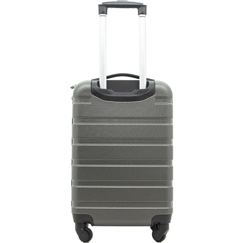 Club Harper Luggage, Charcoal, 20-Inch Carry-On