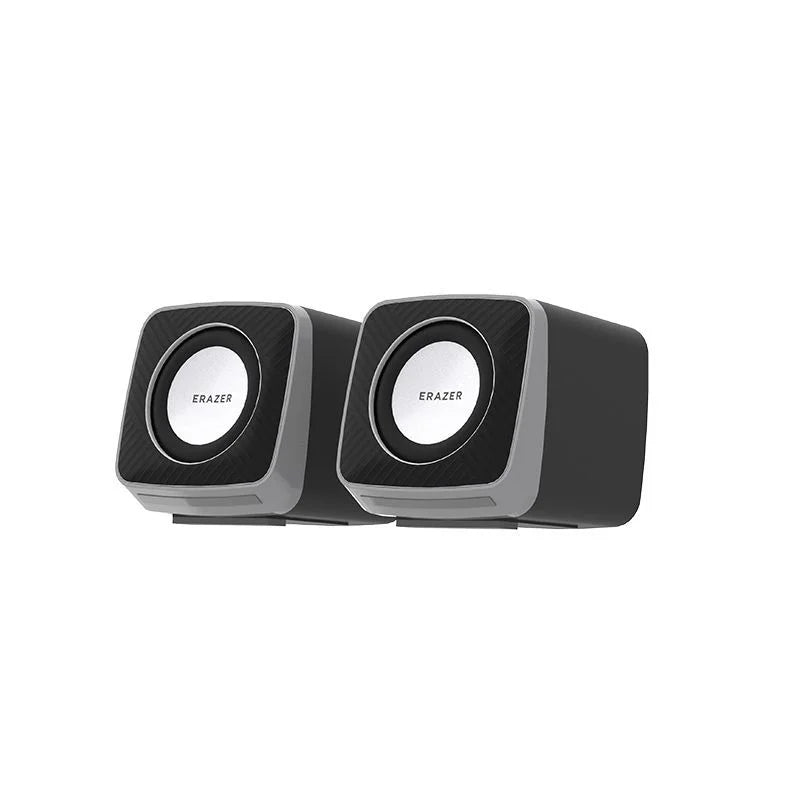 Lenovo Computer Speakers HiFi Sound Quality Desktop Audio Stereo LED Breathing Light Loudspeaker Box Dual Channel with 3.5mm/USB