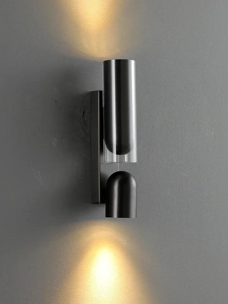 Modern Nordic Up and Down LED Wall Lamp with Adjustable Angle - Perfect for , Bedrooms,Living Rooms,  Restaurants,Hallways