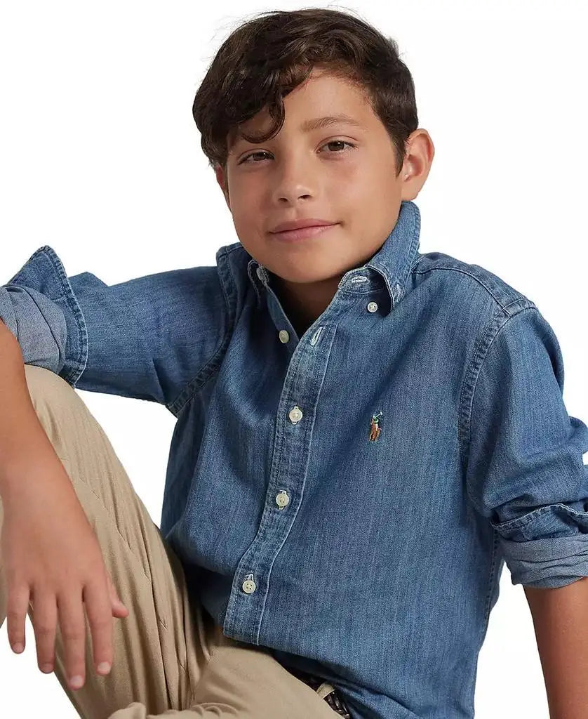 Polo Ralph Lauren | Big Boys Cotton Chambray Sport Shirt