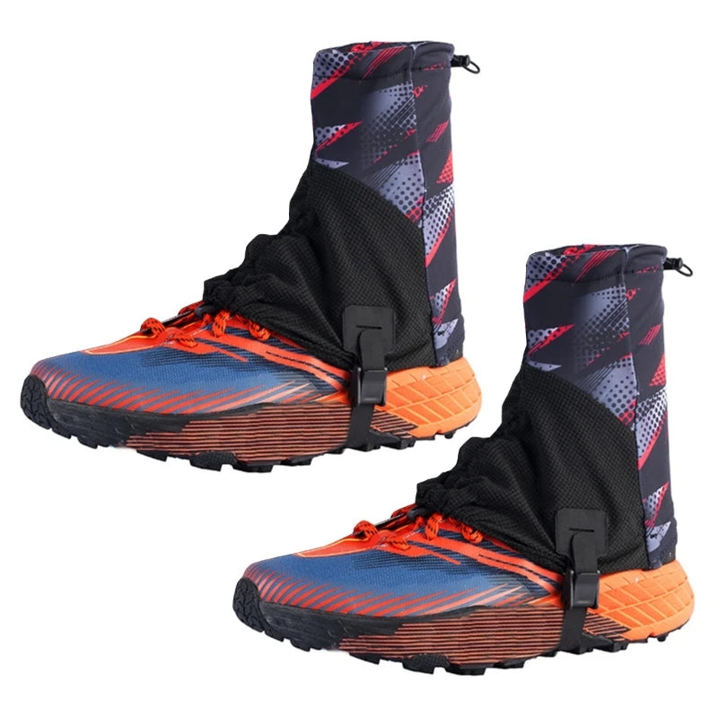 Outdoor Trail Gaiters Low Ankle Gaters Protective Shoe Cover Breathable Sand prevention for Running Hiking Trail Racings