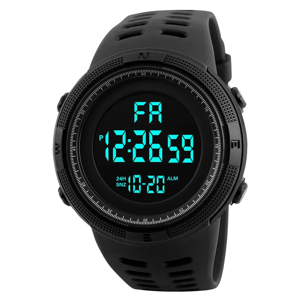YIKAZE X01 Men's Digital Watches Multifunction Military Men Sports Wristwatch Sweatproof Luminous  Man Student Electronic Watch