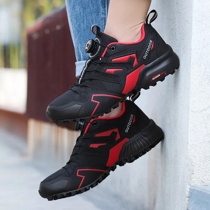 Men's Hiking Shoes Non-slip Anti-collision Hiking Shoes Outdoor Cycling Sports Shoes Non-slip Hunting Tactical Sports Shoes