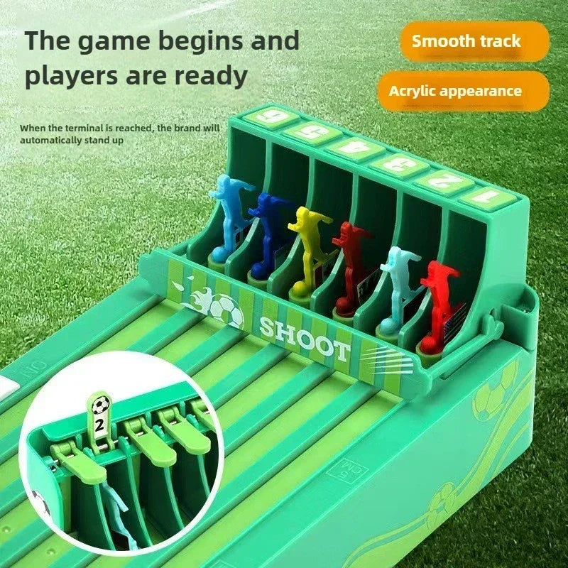 Classic Horse Racing Board Game Electric Activities Sports Tabletop Table Football Interactive Party Funny Toy Kid Adult Gift