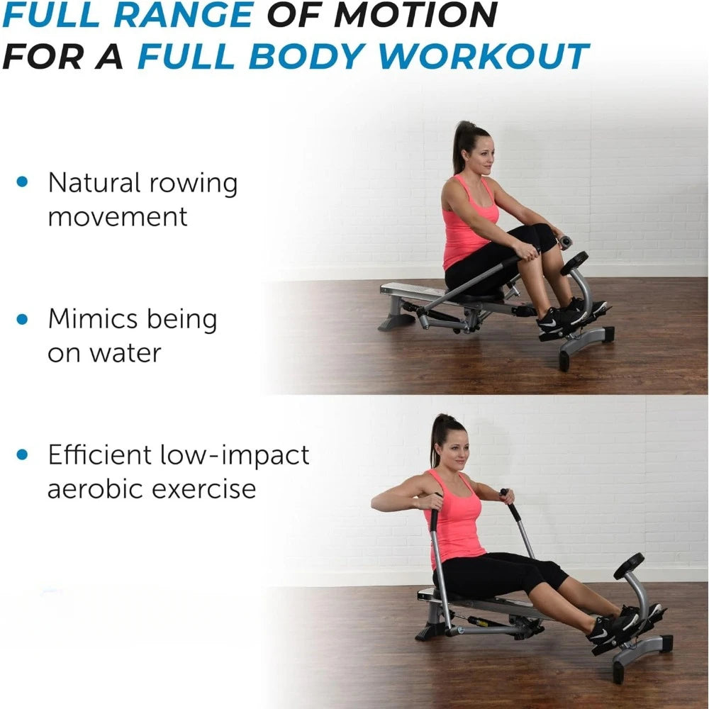Excercise Exercise Machine Fitness   Home Gym Equipment Rowing Machine for Exercises Air Rower Large Body Building Sports