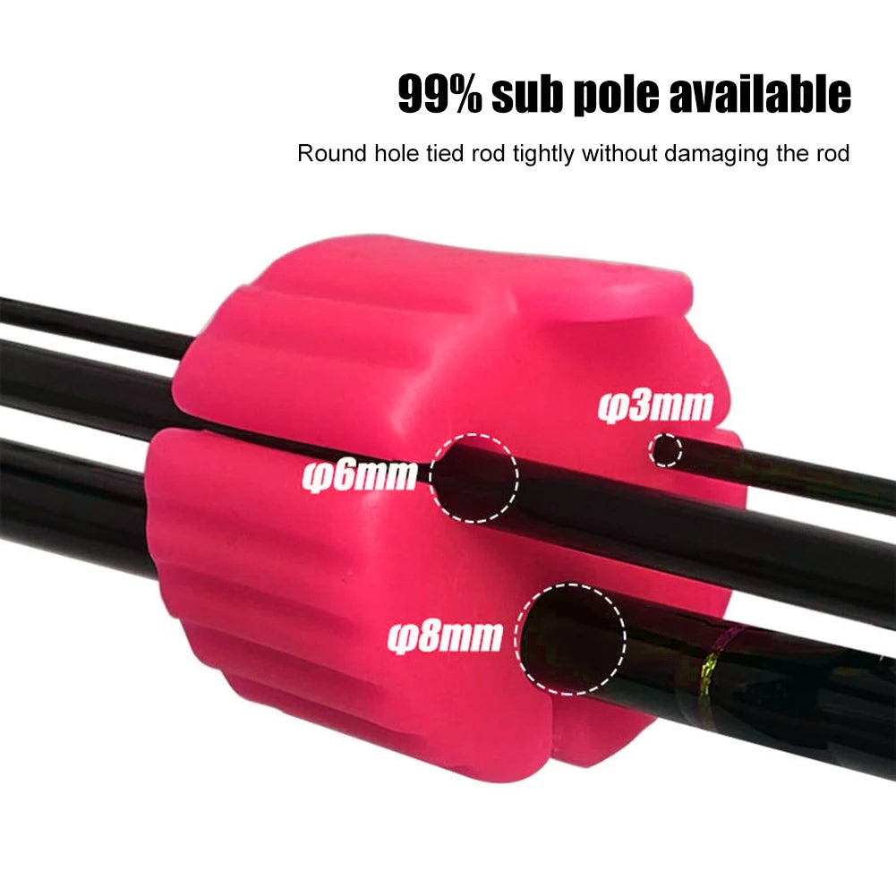 Fishing Rod Beam Waterproof Fishing Rod Protect Ball Anti-Collision Portable for Fishing Rod Accessories