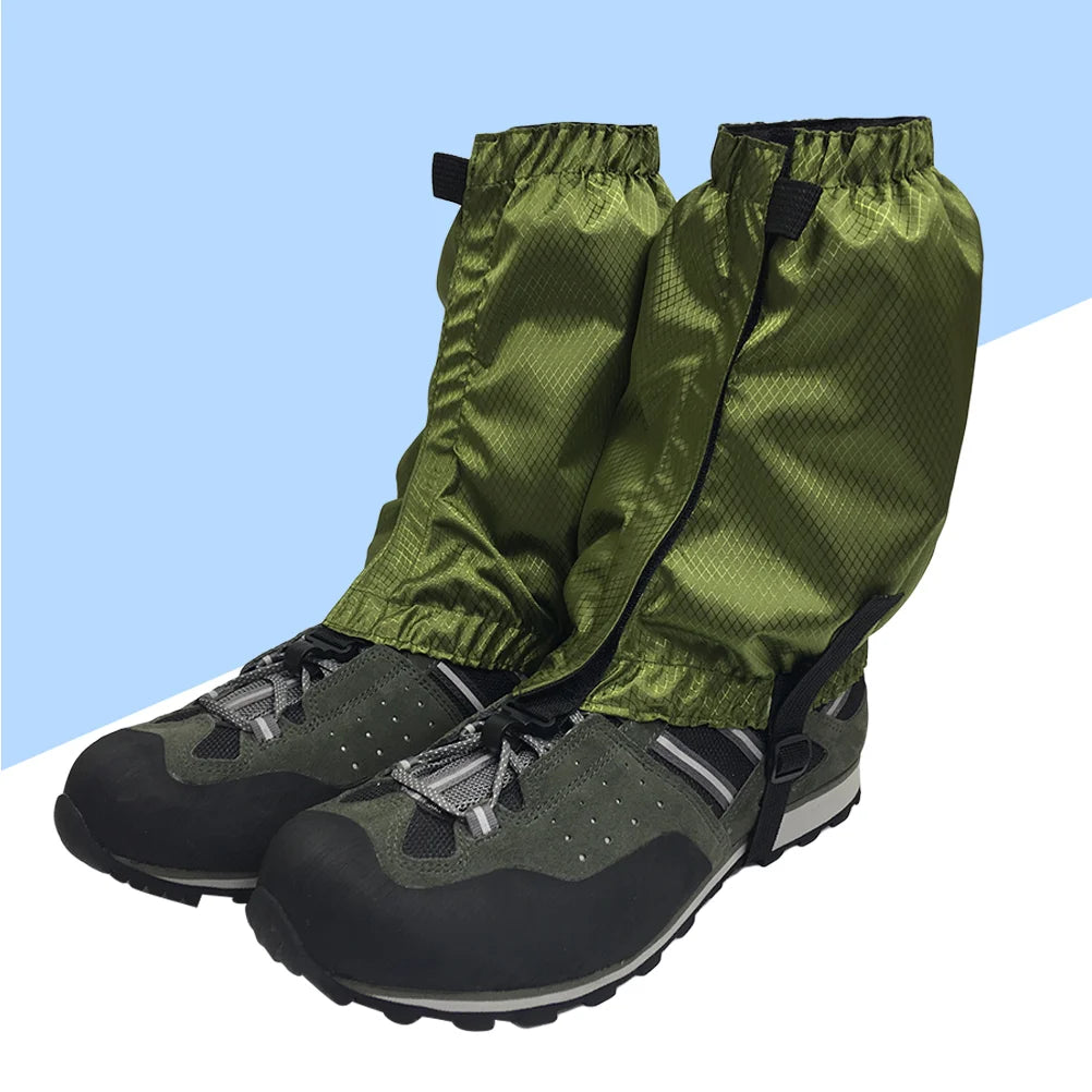 Adjustable Elastic Outdoor Gaiters Snow Boots Waterproof Trekking Feet Hiking Gaiter Snake Leggings Ankle Walking Covers