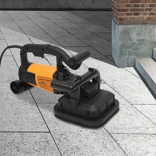 4-Head Concrete Grinder, Concrete Surface Grinder, 3800W Concrete Grinder Set for Grinding Concrete Cement Marble Granite