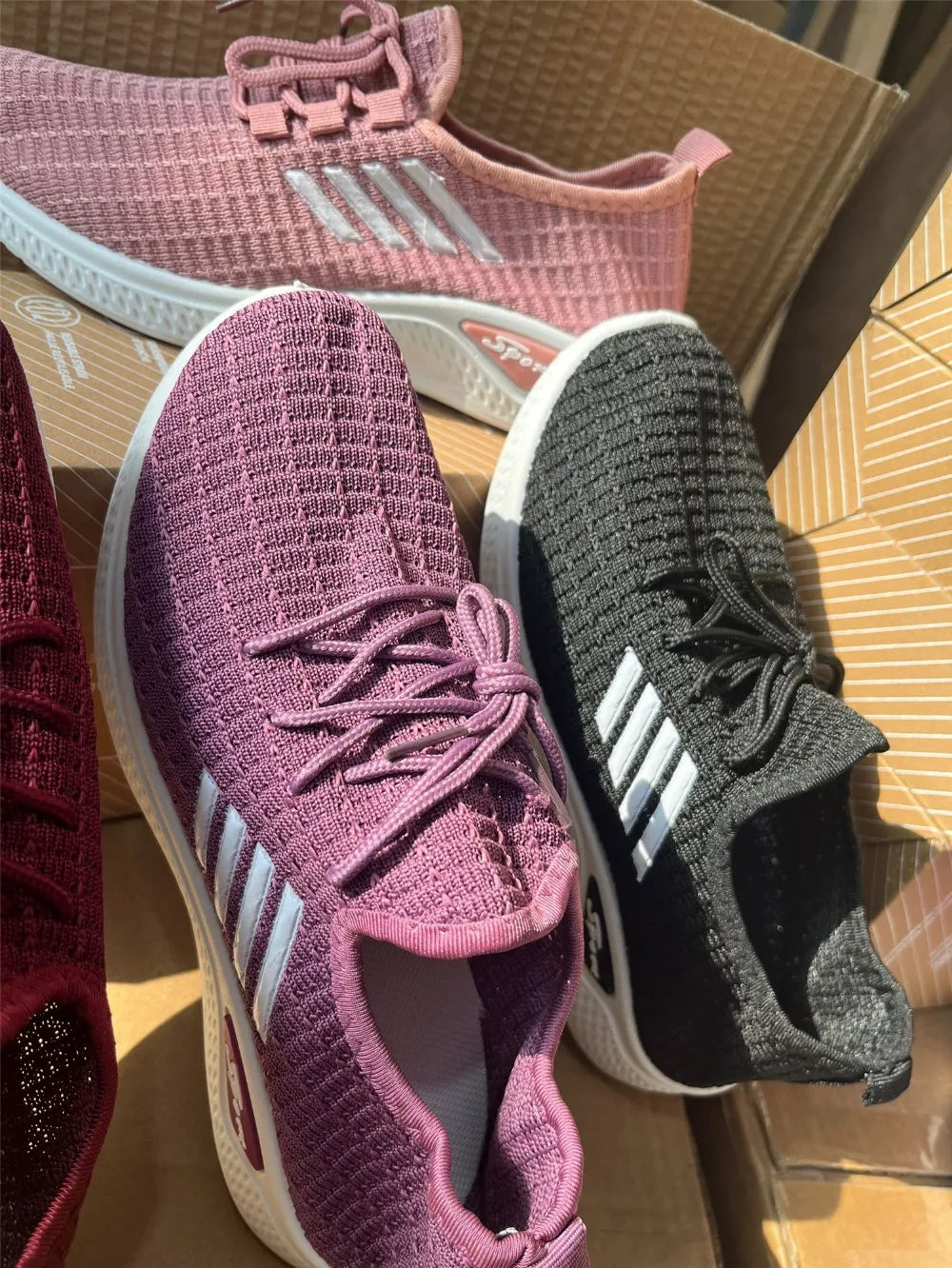 Comfortable Coconut Women's Casual Sports Shoes, Lightweight Breathable Soft-Soled Mesh Fashionable womens shoes women shoes