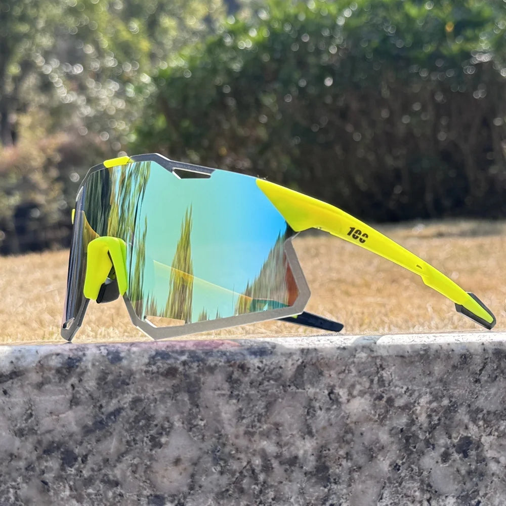 Outdoor 100 Cycling Sunglasses Men Women MTB Glasses Road Bike Cycling UV400 Goggles Bicycle Mountain Sports Hiking Eyewear